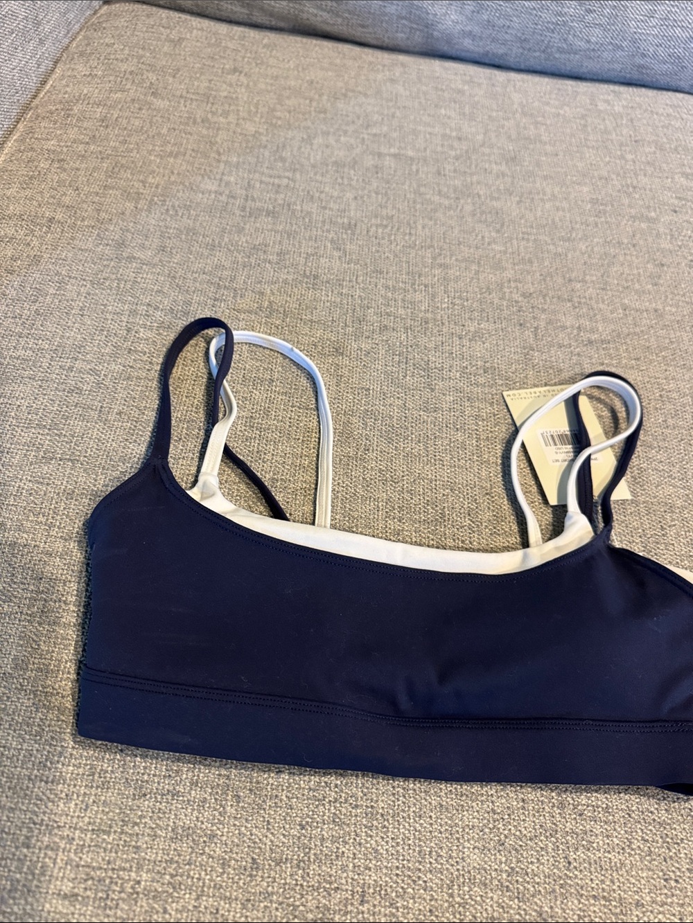 NWT. WILO the label Navy Blue Sports Bra and Skirt Set Size Small - Picture 8 of 8